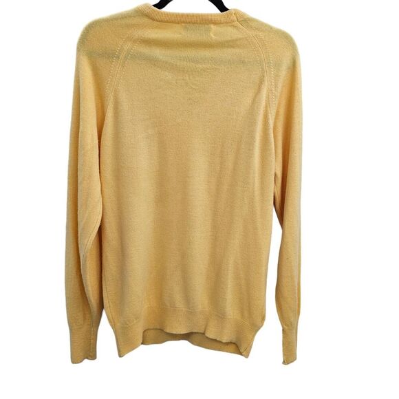 Christian Dior Sweater Womens Sz Medium Green Vintage Logo Designer Luxury Soft - Picture 7 of 13